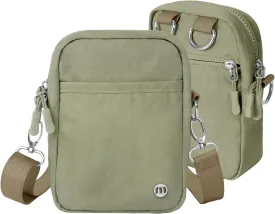 Crossbody Bag Sling bag for Women Men with RFID Card Slot - 5in1 Fanny Packs for Women Cross Body with 2 Adjustable Straps