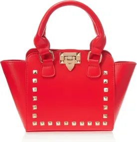 Little Girls Cute Glitter Handbag with Gold Studs Stylish Toddler Purse with Handle Stylish mini Fashion Purse for Kids