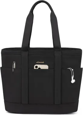 LOVEVOOK Tote Bag for Women - Lightweight Work Bag with 15.6 Inch Laptop Space