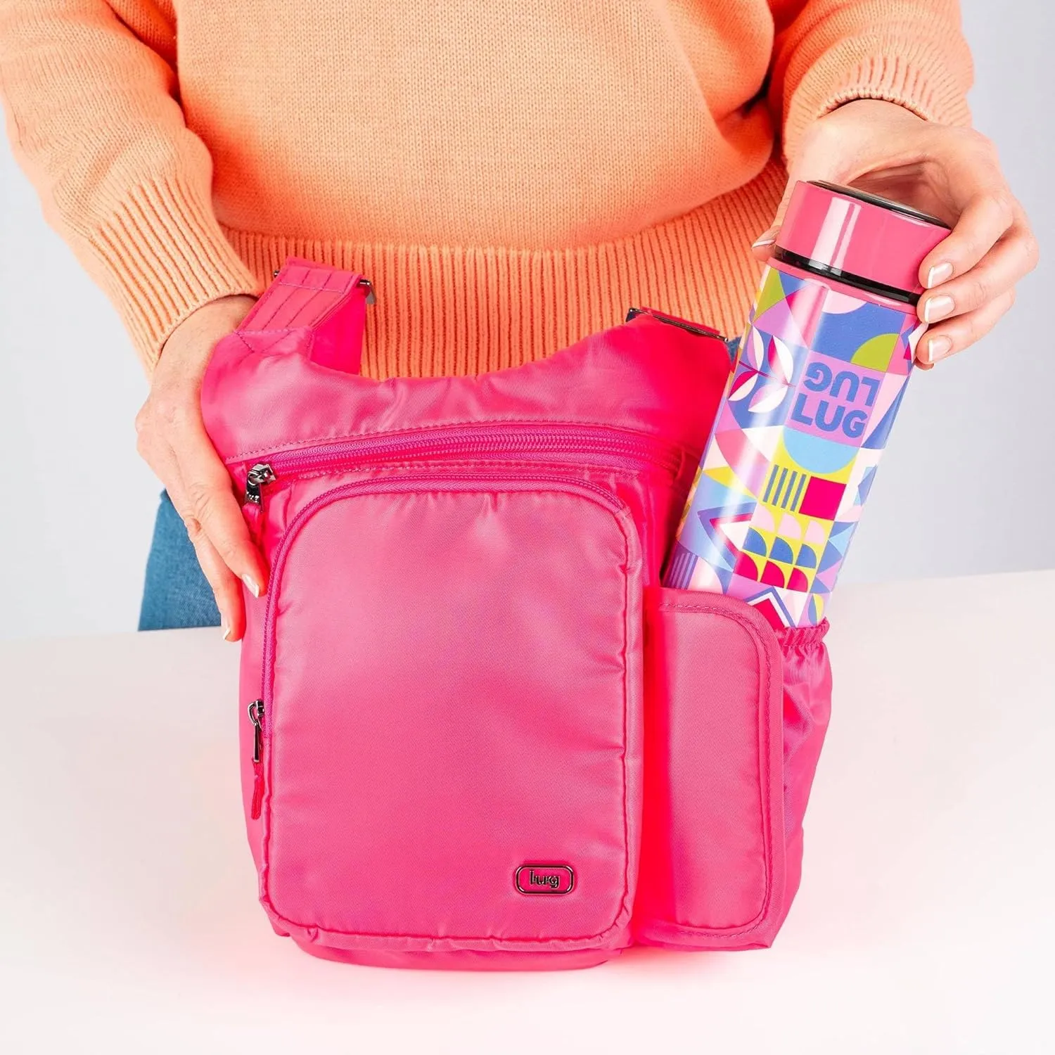 Lug Pivot Crossbody Bag