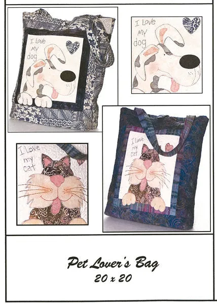 Pet Lover's Bag Pattern HBH-102w  - Wholesale Product