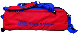 VISE Clear Top 3 Ball Roller Bowling Bag